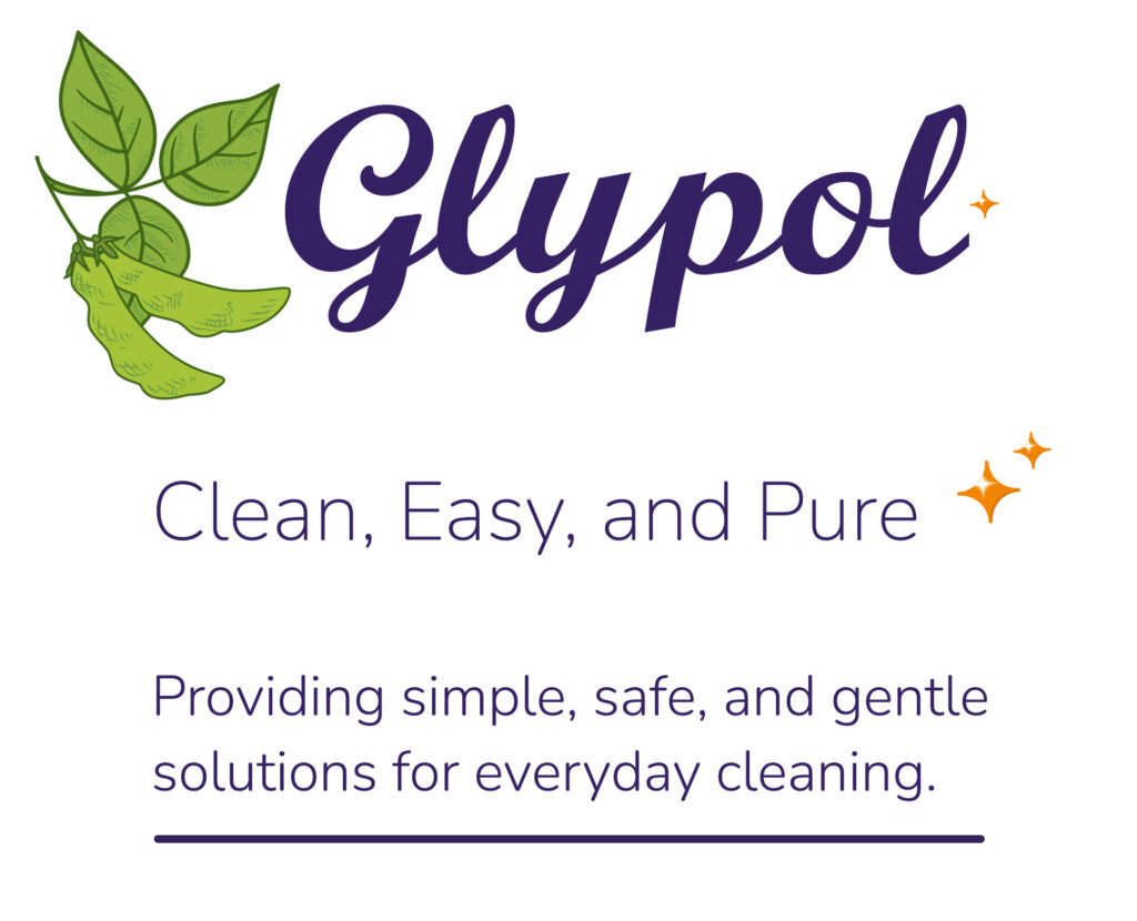 Glypol. Clean, Easy, and Pure. Providing simple, safe, and gentle solutions for everyday cleaning.